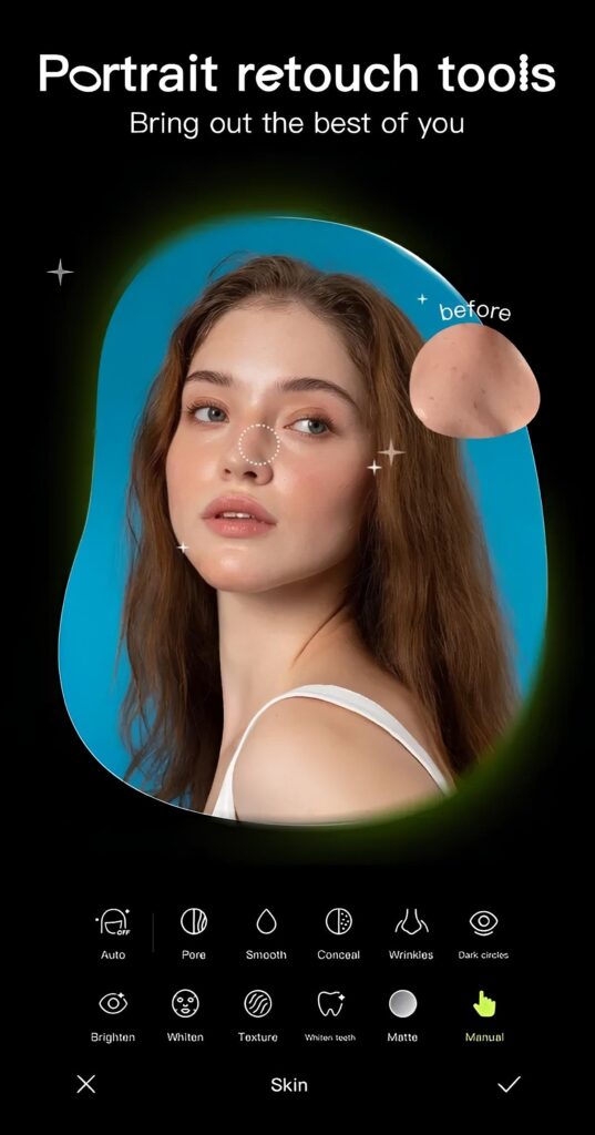 Portrait Retouch Tools Hypic Mod APK